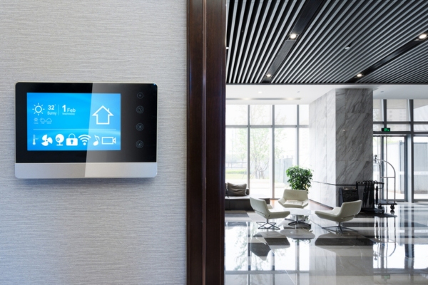 smart HVAC controls in an office depicting trend & innovation