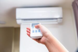 turning on heating depicting understanding ductless system