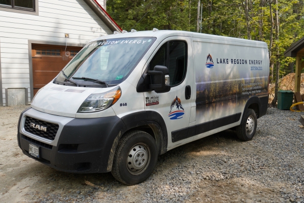 Lake Region Energy hvac service van