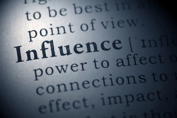 the word influence depicting influences on fuel oil prices